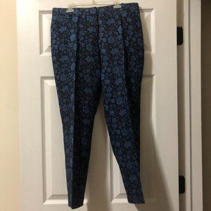 NWT J.Crew women silk/linen pants size 6, 088